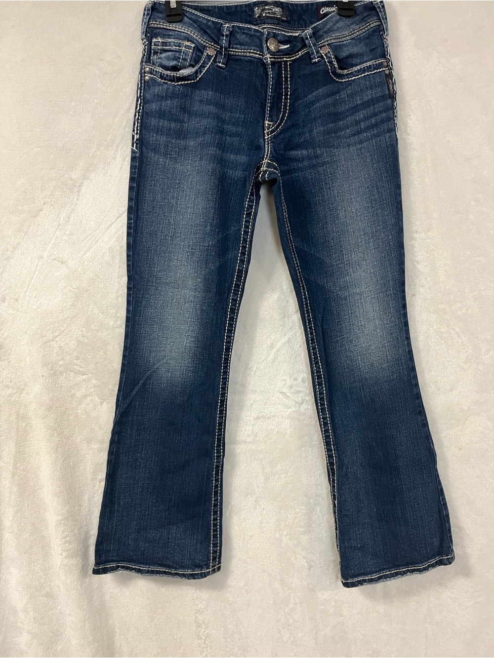 Silver Jeans Dark Blue Bootcut Women's Jeans
